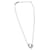 Dior Diamond Necklace Prata Metal  ref.1385953