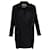 Fendi Double-Beasted Long Blazer in Black Wool  ref.1385964