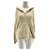 Autre Marque CANESSA  Knitwear T.International S Cashmere Cream  ref.1386045