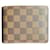Louis Vuitton wallet Brown Damier ebene Cloth  ref.1386139