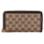 Gucci GG Canvas Bamboo Tassel Zip Around Wallet Canvas Long Wallet 224253 in Good condition Cloth  ref.1386309