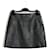 Christian Dior Falda de cuero negro Dior 2022 Jupe FR38 Macro Cannage talla UK10 US8.  ref.1386338