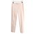 Pantalones de algodón rosa pálido de Loro Piana. Melocotón