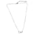 Christian Dior Collar metal Plata Auth yk12528  ref.1386373
