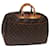 Bolsa LOUIS VUITTON Monograma Alize 24H Boston M41399 Autenticação de LV12422 Lona  ref.1386381