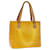 Bolso de mano LOUIS VUITTON Monogram Vernis Houston Amarillo lima M91055 LV Auth 74509 Charol  ref.1386410