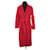 Claudie Pierlot Wool coat Red  ref.1386519