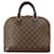 Louis Vuitton Alma Brown Cloth  ref.1386574