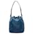 Louis Vuitton Epi Noe Blue Pony-style calfskin  ref.1386837