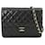 Chanel Matelassé Black Leather  ref.1386918