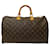 Louis Vuitton Speedy 40 Brown Cloth  ref.1387151
