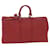 Louis Vuitton Keepall 45 Red Leather  ref.1387154