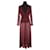 Maje rotes Kleid Polyester  ref.1387320