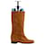 Michel Vivien Leather boots Brown  ref.1387344