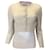 Autre Marque Nina Ricci Blush Lace Trimmed Cashmere and Silk Knit Cardigan Sweater Pink  ref.1387370