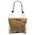 Hellbraune Shopper-Tasche aus Kunststoff und House Check von Burberry Kamel Leder  ref.1387384