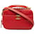 Camera Bolso satchel para cámara con asa superior de caviar acolchado pequeño Chanel rojo Roja Cuero  ref.1387396
