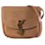 Petit sac à bandoulière Kaia à monogramme Saint Laurent beige Cuir Camel  ref.1387398