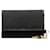 Schwarzer Schlüsselanhänger aus GG-Canvas von Gucci Leder  ref.1387407
