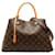Brown Louis Vuitton Monogram Montaigne MM Satchel Leather  ref.1387458