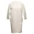 Conjunto de vestido de dos piezas en mezcla de seda blanco Fendi Talla IT 38  ref.1387477