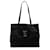 Black Fendi FF Nylon Tote Bag Leather  ref.1387482