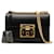 Bolsa crossbody com cadeado pequeno de couro preto Gucci  ref.1387486