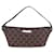 Gucci GG Monogram Boat Handbag Brown Leather  ref.1387526