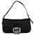 Fendi Sac baguette à boucle FF noir Toile  ref.1387529