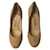 Gina Escarpins Daim Beige  ref.1387531