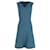 Hugo Boss Vestido Boss sem mangas em lã azul  ref.1387548