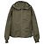 Alexander McQueen Blake Illustration Kapuzenjacke aus olivgrünem Polyester