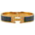 Hermès Bracelet Clic H Gris PM Plaqué or  ref.1387693