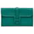 Hermès Green Swift Jige Duo Verde Pelle Vitello simile a un vitello  ref.1387705
