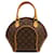 Louis Vuitton Brown Monogram Ellipse PM Leather Cloth  ref.1387761