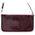 BORSA A MANO DIOR CHRISTIAN DIOR POCHETTE MONOGRAMMA IN VERNICE BORDEAUX Bordò Pelle verniciata  ref.1387784