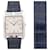 Hermès HERMES CAPE COD lined TOWER CC2.710 sizeM 40 MM STEEL QUARTZ WATCH Silvery  ref.1387790