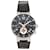 LOUIS VUITTON TAMBOUR MOON STAR Q8D11 QUARTZ 38 MM CHRONO STEEL WATCH Silvery  ref.1387801