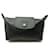 NEW LONGCHAMP COSMETIC KIT 34174987001 LE PLIAGE XTRA IN BLACK LEATHER  ref.1387819