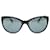 LUNETTES DE SOLEIL CHANEL CAT EYES CHAINES LOGO CC 5215-Q ETUI SUNGLASSES Résine Noir  ref.1387824