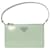 Prada Brushed Shoulder Bag Green Olive green Leather  ref.1387911