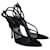 Saint Laurent (YSL) Talons Nadja Noir Sz 39 Suede  ref.1387927