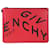 Pochette Givenchy Cuir Rouge Bordeaux  ref.1387931