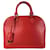 Louis Vuitton Alma PM Red Dark red Leather  ref.1387955