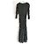 Diane Von Furstenberg Briella gerafftes Mesh-Kleid Schwarz - Ansicht 5