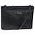 BALENCIAGA Navy Pochette Shoulder Bag Leather Black 339937 Auth bs14200  ref.1388089