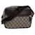 GUCCI GG Supreme Shoulder Bag PVC Beige 114291 Auth mr156  ref.1388151