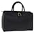 Christian Dior Trotter Canvas Boston Bag Black Auth yk12582  ref.1388168