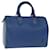 LOUIS VUITTON Epi Speedy 25 Hand Bag Toledo Blue M43015 LV Auth 74998 Leather  ref.1388169