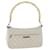 GUCCI Bamboo GG Canvas Hand Bag White 001 3870 Auth 74977  ref.1388170